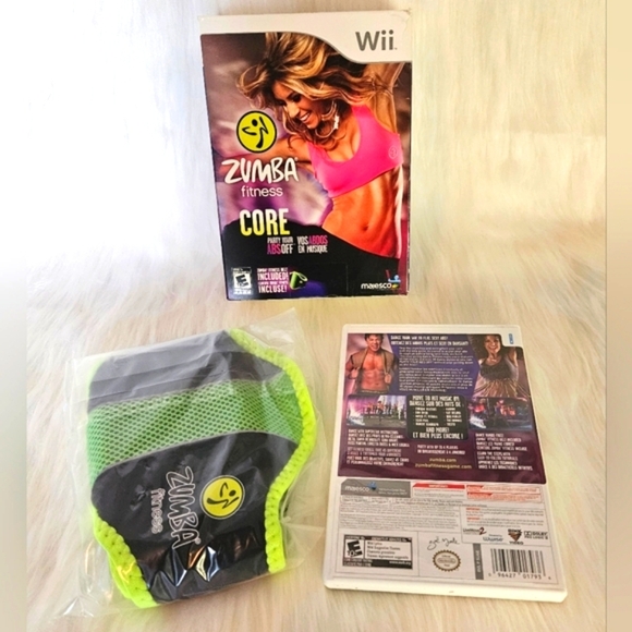 Nintendo Wii Zumba Fitness Core w/Fitness Belt (NWOT) - Picture 2 of 9
